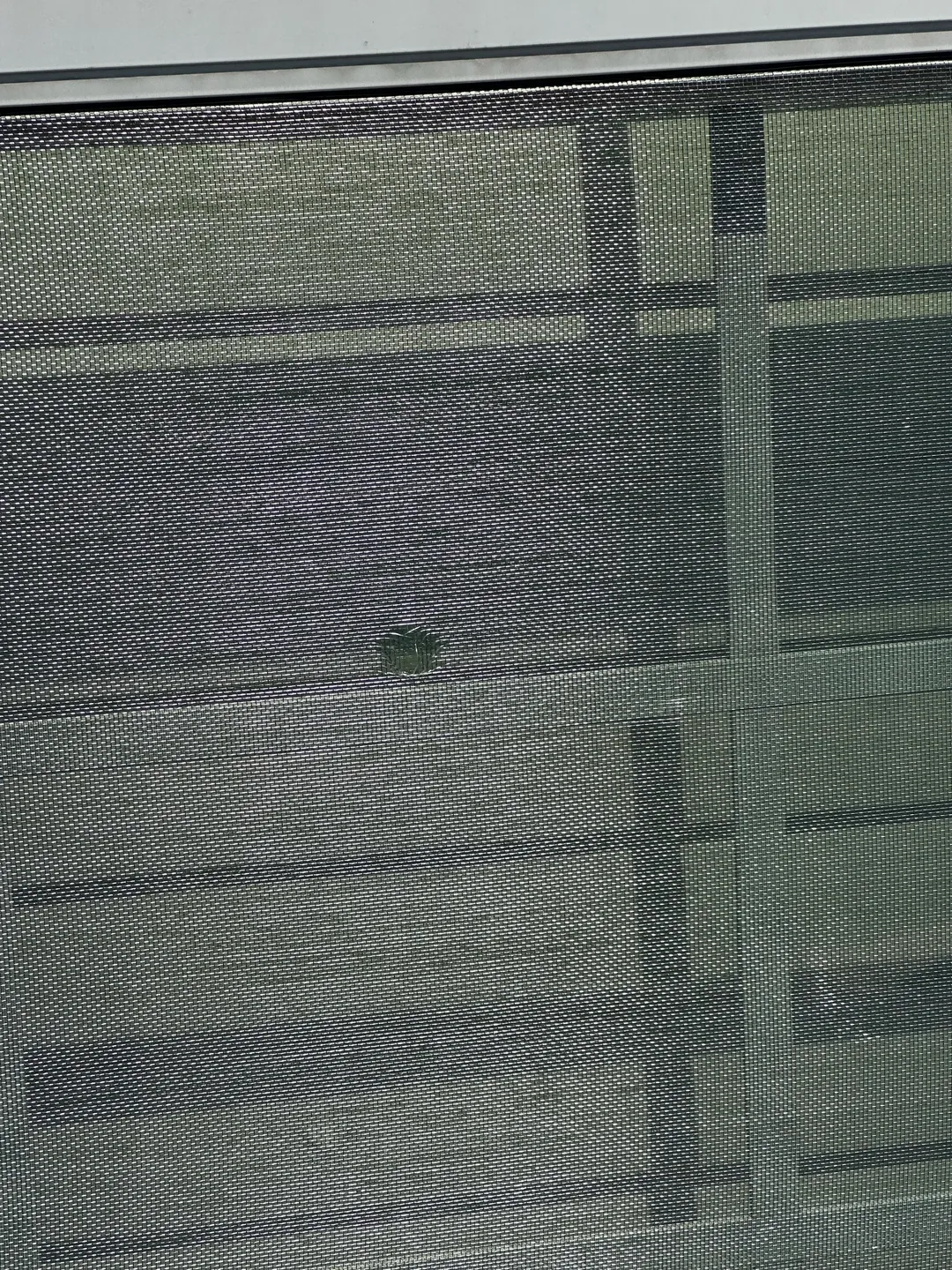 Hail damage on shingles